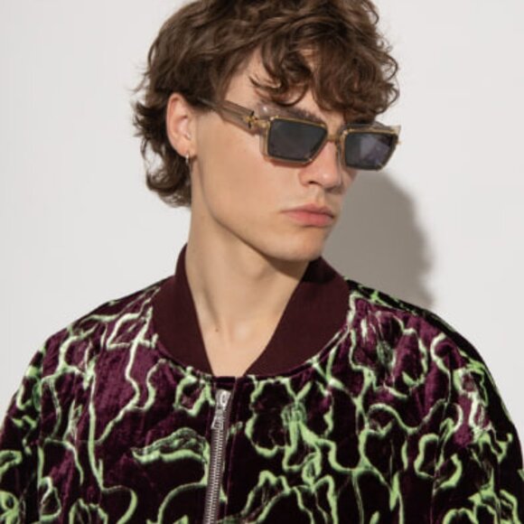 NEW BALMAIN ADMIRABLE UNISEX SUNGLASSES BALMAIN BPS-130B GREY EYEWEAR - Picture 2 of 15